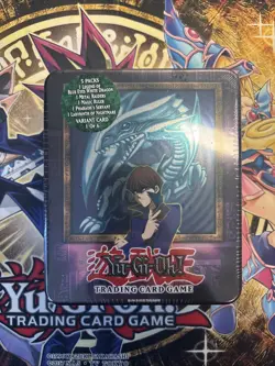Yugioh Collector Tin Kaiba Blue Eyes White Dragon, Sealed Fresh - Image 1
