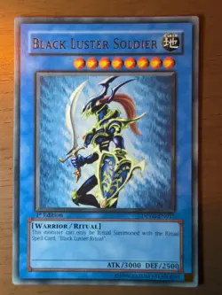 YUGIOH Black Luster Soldier Rare 1st Edition DPYG-EN017 - Image 2