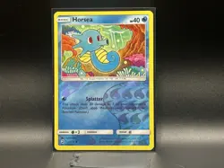 Pokemon Card Horsea Dragon Majesty Reverse Holo 15/70 Near Mint - Image 1