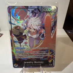 One Piece TCG OP15 -EB04 Jewelry Bonney Leader Alt Art EB04-001 NM - Image 1