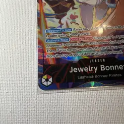One Piece TCG OP15 -EB04 Jewelry Bonney Leader Alt Art EB04-001 NM - Image 3