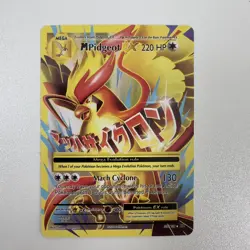 M Pidgeot EX Pokemon TCG- XY Evolutions 105/108 Full Art Holo Ultra Rare 2017 - Image 1