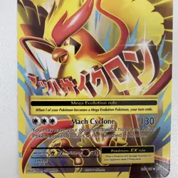 M Pidgeot EX Pokemon TCG- XY Evolutions 105/108 Full Art Holo Ultra Rare 2017 - Image 2