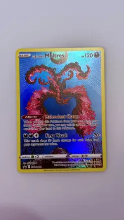 Pokemon TCG Galarian Moltres SWSH284 Sword & Shield Promo Holo Basic 120 HP - Image 1