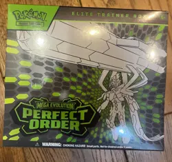 SEALED! POKEMON TCG MEGA EVOLUTION PERFECT ORDER ELITE TRAINER BOX (ETB) New - Image 1