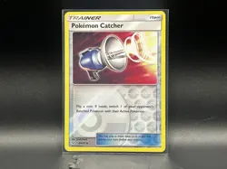 Pokemon Catcher 126/149 Sun & Moon Reverse Holo Pokemon TGC Card [ENG] - Image 1