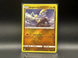 Jangmo-o 160/236 Sm-Cosmic Eclipse Reverse Holo Pokemon Card - Image 1