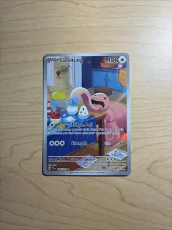 Pokemon TCG Lickitung 180/162 Temporal Forces Holo Card Illustration Rare NM - Image 1