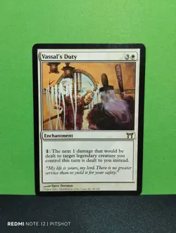 Vassal's Duty / Pflicht des Vasallen - MTG Magic - Image 1