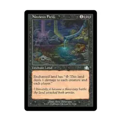 WOTC MtG Prophecy Noxious Field (U) (Foil) VG - Image 1