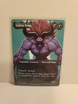 Vincent Valentine / Galian Beast - Borderless - FINAL FANTASY #383 MtG - Image 2