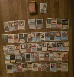 MTG 1994 REVISED EDITION STARTER DECK LOT W/ Tropical Island & Bayou Lands Rare 742818061001 - Image 1