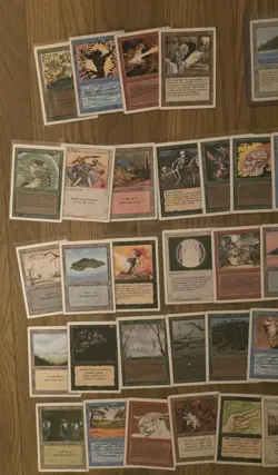 MTG 1994 REVISED EDITION STARTER DECK LOT W/ Tropical Island & Bayou Lands Rare 742818061001 - Image 3