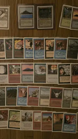 MTG 1994 REVISED EDITION STARTER DECK LOT W/ Tropical Island & Bayou Lands Rare 742818061001 - Image 4