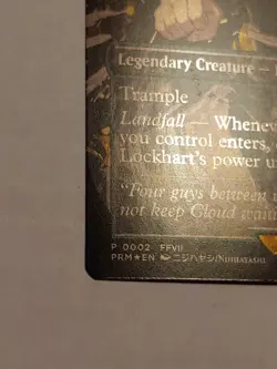 MTG Magic FOIL PTQ Promo Tifa Lockhart MagicCon Las Vegas NM - Image 4