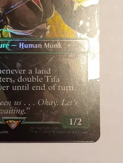 MTG Magic FOIL PTQ Promo Tifa Lockhart MagicCon Las Vegas NM - Image 5