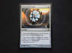 Unwinding Clock HP [New Phyrexia] Mtg Magic Free Tracking! - Image 1