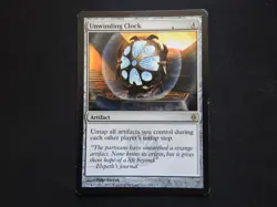 Unwinding Clock HP/POOR [New Phyrexia] Mtg Magic Free Tracking! - Image 1