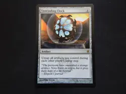 Unwinding Clock LP [New Phyrexia] Mtg Magic Free Tracking! - Image 1