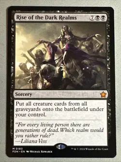MTG / Rise of the Dark Realms / FDN / #183 / Regular / Mythic / NM - Image 1