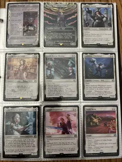 Magic the Gathering Binder Full Sequential Set of Final Fantasy plus FF Art set - Image 1