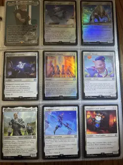 Magic the Gathering Binder Full Sequential Set of Final Fantasy plus FF Art set - Image 2
