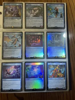 Magic the Gathering Binder Full Sequential Set of Final Fantasy plus FF Art set - Image 4