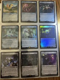 Magic the Gathering Binder Full Sequential Set of Final Fantasy plus FF Art set - Image 5