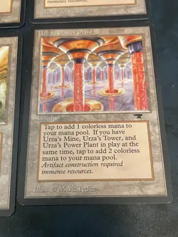 Urza's Power Plant Antiquities MTG - Full Playset - ONE OF EACH ART - LP - Image 3