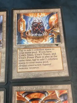 Urza's Power Plant Antiquities MTG - Full Playset - ONE OF EACH ART - LP - Image 4