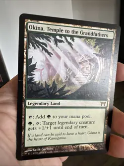 MTG - Okina, Temple to the Grandfathers - Champions of Kamigawa - Nm - 1$ Shippi - Image 1