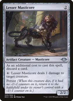 MTG Lesser Masticore ** Modern Horizons ** English (NM) - Image 1