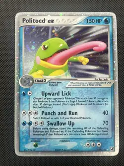 Pokemon TCG Politoed ex 107/115 Unseen Forces Pokemon Holo - Image 1
