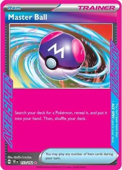 Master Ball - SV05: Temporal Forces - Pokemon - TCG - NM - Image 1