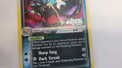 Pokemon TCG Dark Gyarados 36/109 Reverse Holo Stamped 2004 HP Vintage Card - Image 3