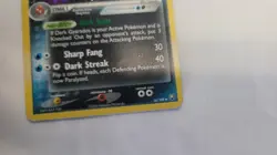 Pokemon TCG Dark Gyarados 36/109 Reverse Holo Stamped 2004 HP Vintage Card - Image 4