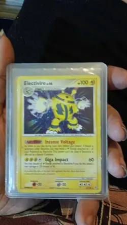 Pokemon TCG Electivire 3/130 Diamond & Pearl Holo Rare 100 HP - Image 1