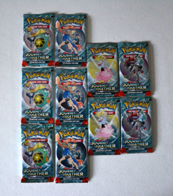 10x Sealed Pokemon TCG Scarlet & Violet: Journey Together Booster Packs - Image 1