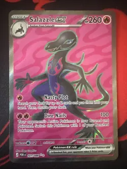 2026 POKEMON POR EN-PERFECT ORDER 101 SALAZZLE EX ULTRA RARE - Image 1
