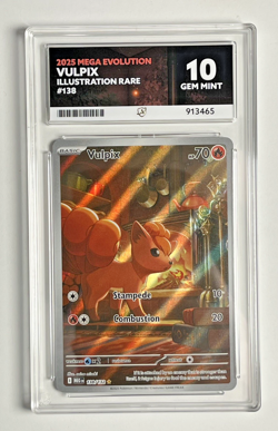 Pokemon TCG - Vulpix - Mega Evolution 138/132 IR - Ace 10 Perfect Subs - Image 2
