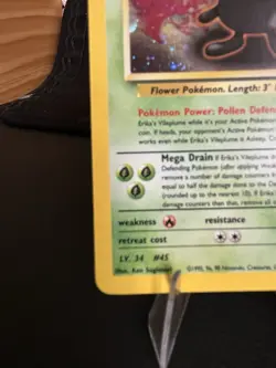 Pokemon Erika's Vileplume Gym Heroes Holo Rare Unlimited 5/132 80 HP English - Image 5