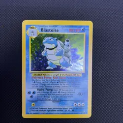 Blastoise Pokemon WOTC Base Set 2 2 Holofoil NM/LP - Image 1
