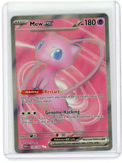 Pokemon TCG - Mew ex 193/165 - Scarlet & Violet 151 - Full Art - Image 1
