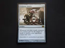 Veilstone Amulet LP/MP [Future Sight] #2 Mtg Magic Free Tracking! - Image 1