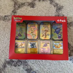 Pokemon TCG: Scarlet And Violet - 151 Mini Tin 4 Pack Factory Sealed - Image 1