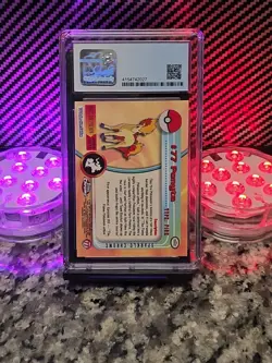 PONYTA *SPARKLE* Topps Chrome Pokemon TV 2000 CGC 9 MINT POP 2 🔥None Higher🔥🔥 - Image 5