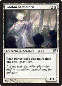 Eidolon of Rhetoric - Light Play MTG Journey into Nyx - Image 1