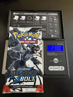 HEAVY! GOD PACKUU SIRUU 23.0g Black Pokemon TCG Booster (SEALED) - Image 1