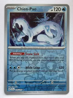Chien-Pao 056/191 Rare Surging Sparks Pokemon Reverse Holo Near Mint - Image 1