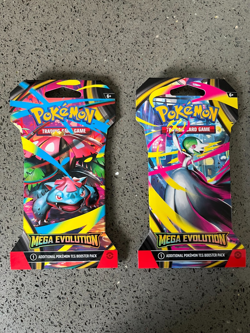 Pokemon TCG Mega Evolution Sleeved Booster Packs x 2 - Factory Sealed. - Image 1